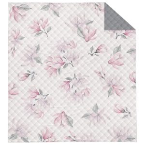 Narzuta Holland Collection Kwiaty Magnolii 220×240 Detexpol 247336 Narzuta Holland Collection Kwiaty Magnolii 220×240 Detexpol 247336