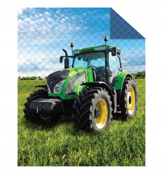 Narzuta młodzieżowa Holland 170x210 K 93 traktor na łóżko pikowana 13 964885