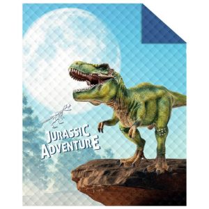 Narzuta młodzieżowa Holland 170×210 K 95 dino dwustronna na łóżko pikowana 1065708