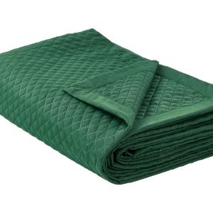 Narzuta na łóżko 220×240 cm tłoczona zielona 304993 Narzuta na łóżko 220×240 cm tłoczona zielona 304993