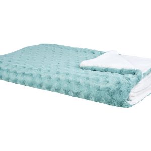 Narzuta na łóżko koc 200×220 zielona 62394 Narzuta na łóżko koc 200×220 zielona 62394