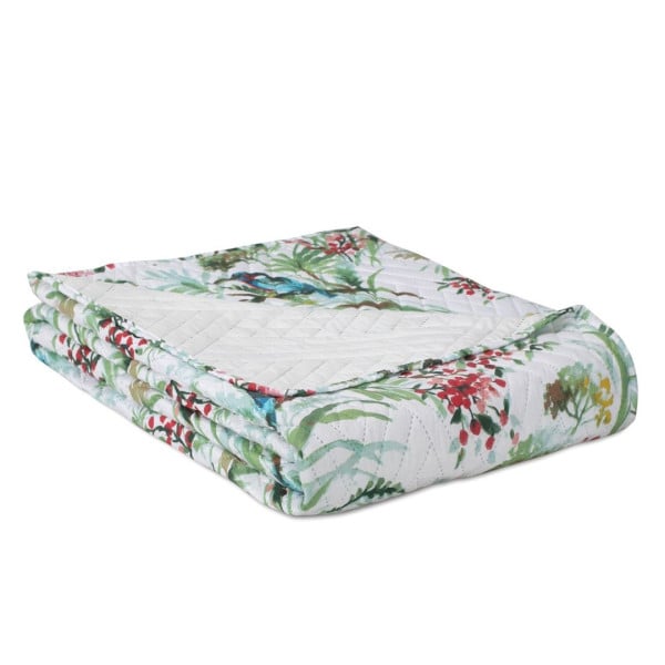 Narzuta pikowana dwustronna z lamówką KINGFISHER 170X270 AmeliaHome 892551
