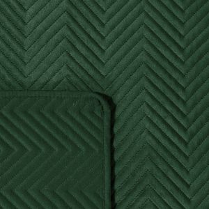 Narzuta pikowana SOFIA 240×220 cm zielona koc pled na łóżko 1024592 Narzuta pikowana SOFIA 240×220 cm zielona koc pled na łóżko 1024592