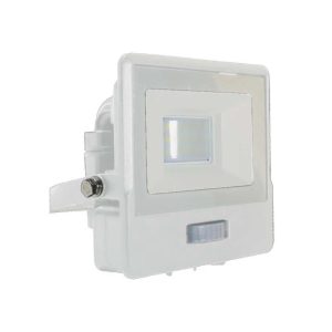 Naświetlacz 118S z czujnikiem biały LED 10W 735lm 4000K IP65 V-TAC 896654 Naświetlacz 118S z czujnikiem biały LED 10W 735lm 4000K IP65 V-TAC 896654