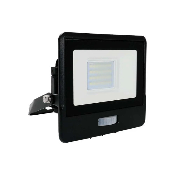 Naświetlacz 128S z czujnikiem czarny LED 20W 1510lm biały ciepły IP65 V-TAC 896716