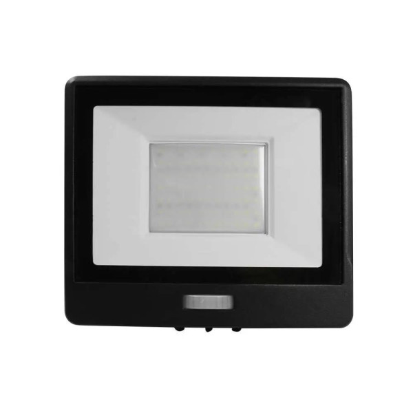 Naświetlacz 158S z czujnikiem czarny LED 50W 4000lm biały zimny IP65 V-TAC 896514