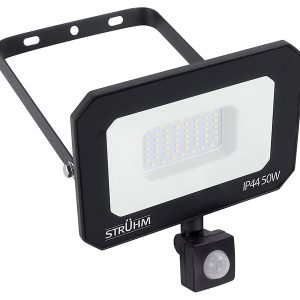 Naświetlacz Aston LED 17,8 cm z czujnkiem ruchu czarny 345474