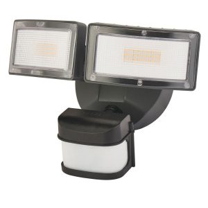 Naświetlacz Duo z czujnikiem czarny LED 36W 3000lm 4000K IP54 SU-MA 899057 Naświetlacz Duo z czujnikiem czarny LED 36W 3000lm 4000K IP54 SU-MA 899057