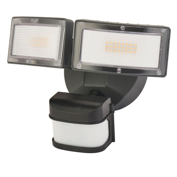 Naświetlacz Duo z czujnikiem czarny LED 36W 3000lm 4000K IP54 SU-MA 899057