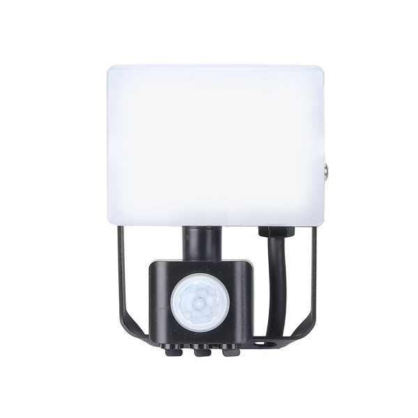 Naświetlacz EKO z czujnikiem czarny LED 10W 950lm 5000K IP44 Eko-Light 843922