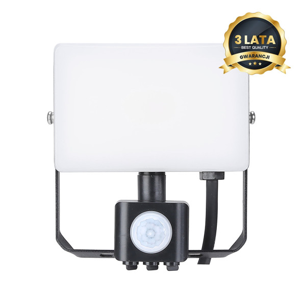 Naświetlacz EKO z czujnikiem czarny LED 20W 2000lm 5000K IP44 Eko-Light 843927