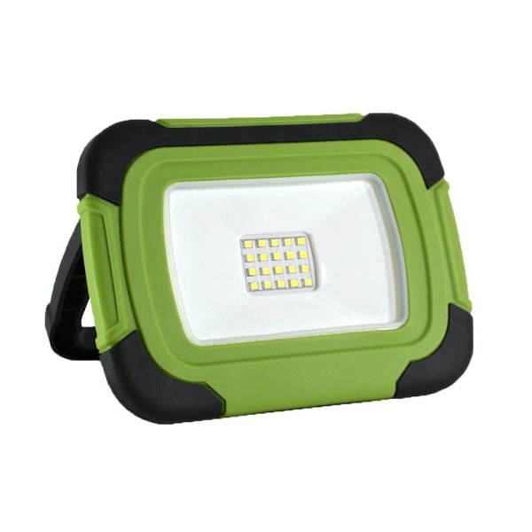 Naświetlacz halogen 11 zielony LED 10W 700lm biały zimny IP44 V-TAC 897053