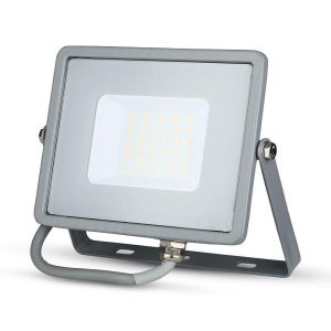 Naświetlacz halogen 30 szary LED 30W 2400lm biały ciepły IP65 V-TAC 896557 Naświetlacz halogen 30 szary LED 30W 2400lm biały ciepły IP65 V-TAC 896557
