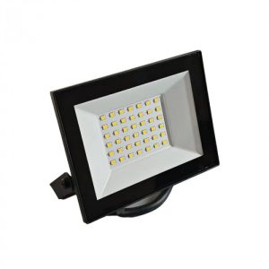 Naświetlacz halogen czarna LED 30W 4000K 2700lm Ecolight 1006191 Naświetlacz halogen czarna LED 30W 4000K 2700lm Ecolight 1006191