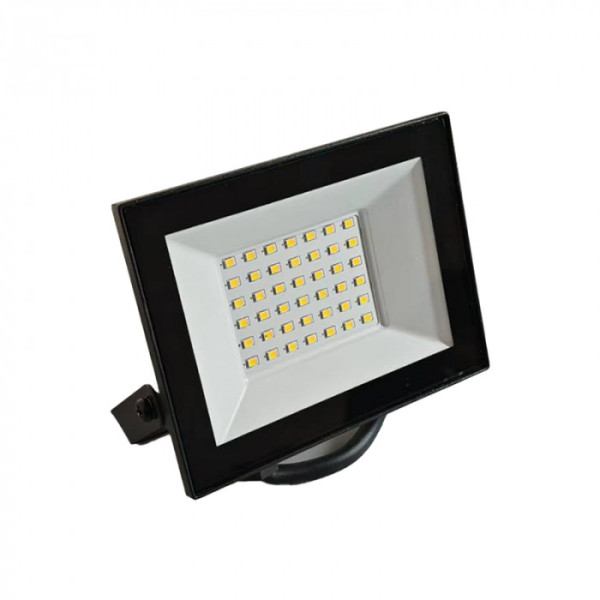 Naświetlacz halogen czarna LED 30W 6500K 2700lm Ecolight 1006208