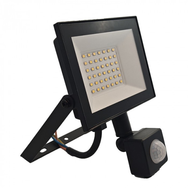 Naświetlacz halogen czarna LED 30W 6500K 2700lm Ecolight 1006201