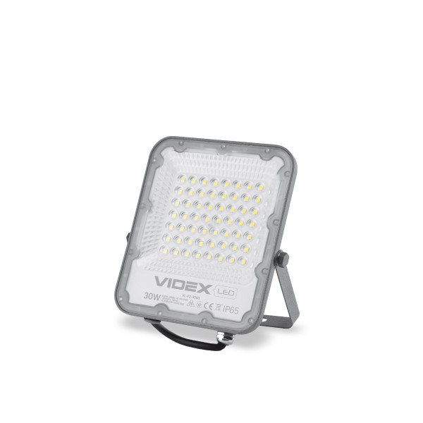 Naświetlacz halogen DAVIS szary LED 30W 3900lm biały neutralny IP65 Videx 898981