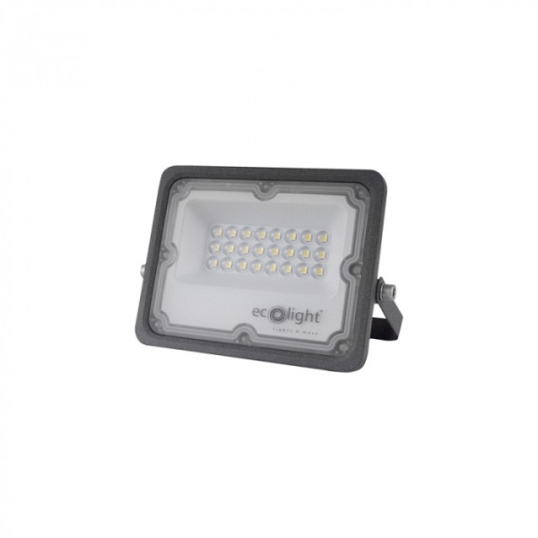 Naświetlacz halogen ECO ciemnoszary LED 20W 2000lm 6500K IP65 Ecolight 1016939