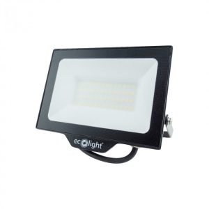 Naświetlacz halogen ECO czarny LED 50W 4500lm 4000K IP65 Ecolight 1016732