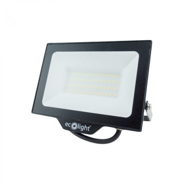 Naświetlacz halogen ECO czarny LED 50W 4500lm 4000K IP65 Ecolight 1016732