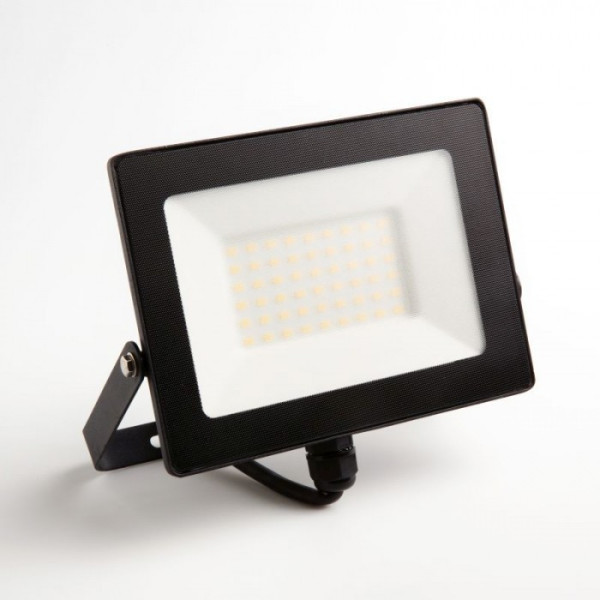 Naświetlacz halogen ECO czarny LED 50W 4500lm biały ciepły IP65 Ecolight 1016937