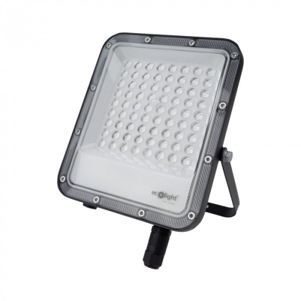 Naświetlacz halogen ECO czarny LED 50W lm RGBW IP65 Ecolight 1016727