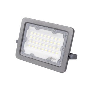 Naświetlacz halogen ECO szary LED 30W 3000lm biały zimny IP65 Ecolight 1016702