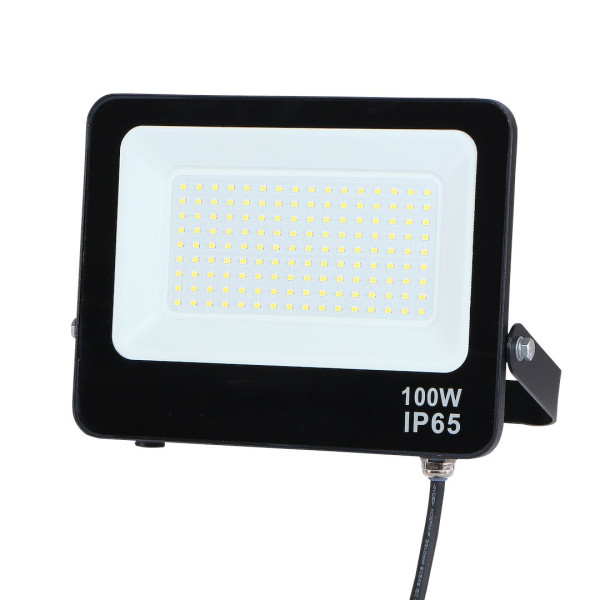 Naświetlacz halogen LED 4000K czarny LED 100W 9400lm 4000K IP65 Eko-Light 896786