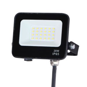 Naświetlacz halogen LED 4000K czarny LED 20W 1800lm 4000K IP65 Eko-Light 896928 Naświetlacz halogen LED 4000K czarny LED 20W 1800lm 4000K IP65 Eko-Light 896928