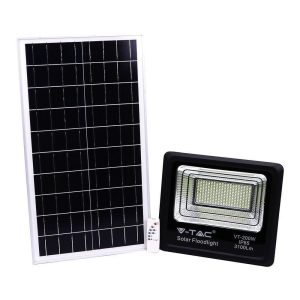 Naświetlacz halogen LED V-TAC Solarny 40W IP65 VT-200W zimny 3100lm 915580 Naświetlacz halogen LED V-TAC Solarny 40W IP65 VT-200W zimny 3100lm 915580