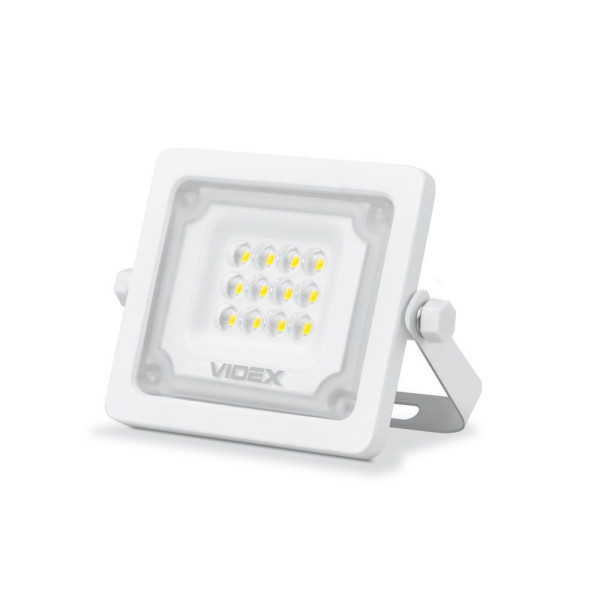Naświetlacz halogen LUCA biały LED 10W 900lm biały neutralny IP65 Videx 897615