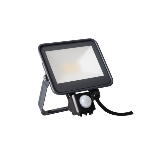 Naświetlacz IQ-LED 20W 4000K, 2300lm IP44 z czujnikiem ruchu PIR 33886 708851