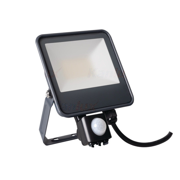 Naświetlacz IQ z czujnikiem czarny LED 10W 1200lm 4000K IP44 Kanlux 897593