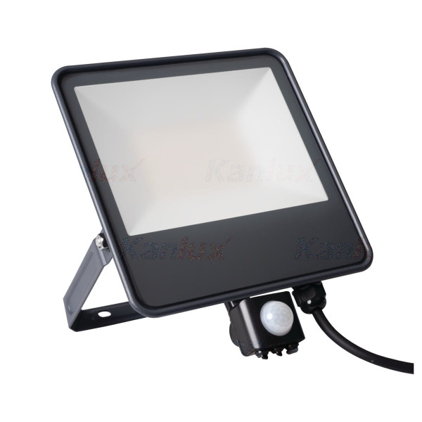 Naświetlacz IQ z czujnikiem czarny LED 50W 6000lm 4000K IP44 Kanlux 897594
