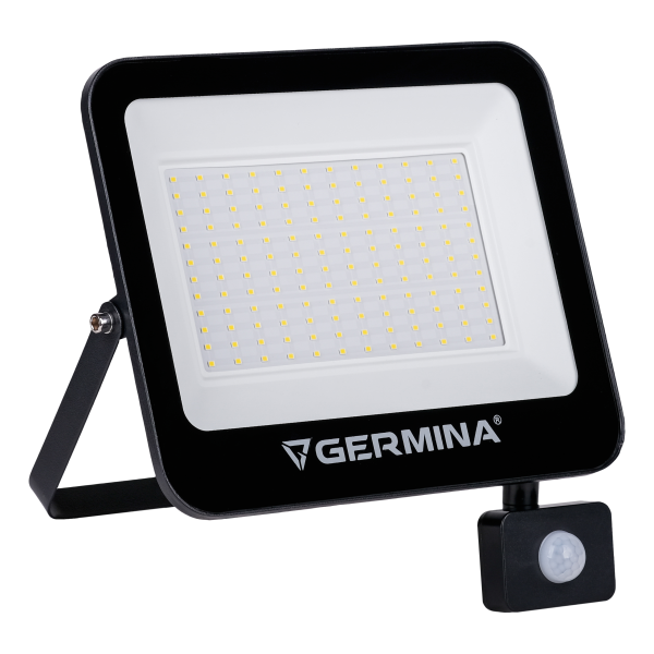 Naświetlacz LED Germina 100W z czujnikiem ruchu IP65 6400k 1szt. 667100