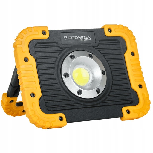 Naświetlacz LED Germina 10W akumulatorowy z power bankiem 1szt. 667076