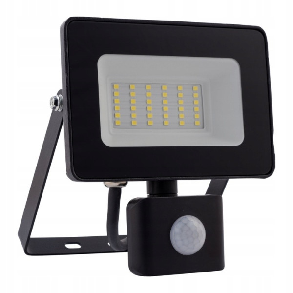 Naświetlacz LED Germina 30W z czujnikiem ruchu IP65 lampa zewnętrzna -1szt. 667082