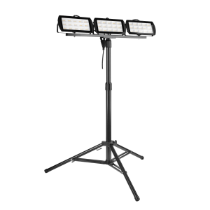 Naświetlacz LED Germina 3x45W na statywie IP65 z kablem spiralnym 1szt. 667037 Naświetlacz LED Germina 3x45W na statywie IP65 z kablem spiralnym 1szt. 667037