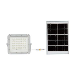 Naświetlacz LED Solarny V-TAC 10W Pilot Timer, IP65 Biały 4000K 800lm 915583 Naświetlacz LED Solarny V-TAC 10W Pilot Timer, IP65 Biały 4000K 800lm 915583