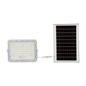 Naświetlacz LED Solarny V-TAC 15W Pilot Timer IP65 Biały 4000K 1200lm 913851 Naświetlacz LED Solarny V-TAC 15W Pilot Timer IP65 Biały 4000K 1200lm 913851