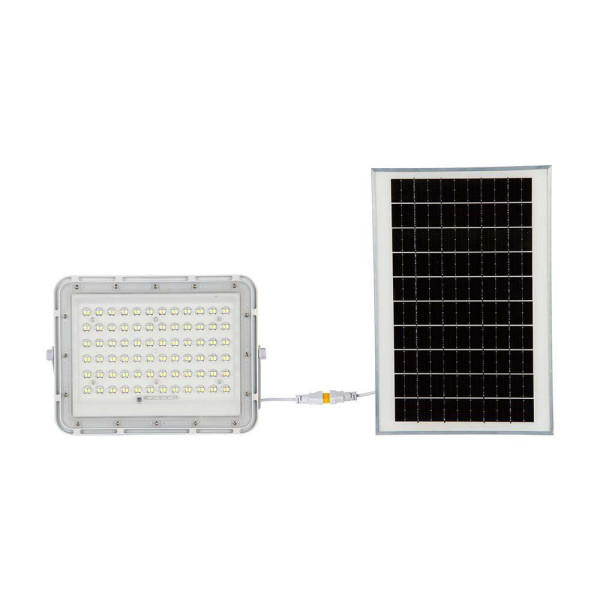 Naświetlacz LED Solarny V-TAC 15W Pilot Timer IP65 Biały 4000K 1200lm 913851