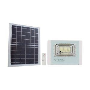 Naświetlacz LED Solarny V-TAC 20W Biały IP65, Pilot, Timer 6400K 1650lm 918077 Naświetlacz LED Solarny V-TAC 20W Biały IP65, Pilot, Timer 6400K 1650lm 918077