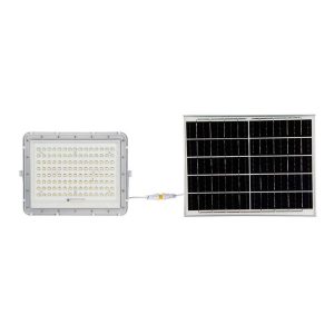 Naświetlacz LED Solarny V-TAC 20W Pilot Timer IP65 Biały 6400K 1800lm 915527 Naświetlacz LED Solarny V-TAC 20W Pilot Timer IP65 Biały 6400K 1800lm 915527
