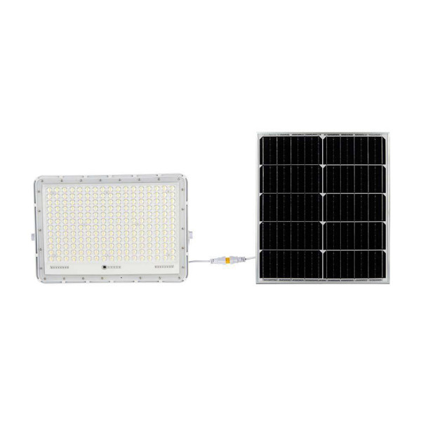Naświetlacz LED Solarny V-TAC 30W Pilot Timer IP65 Biały 6400K 2600lm 915595