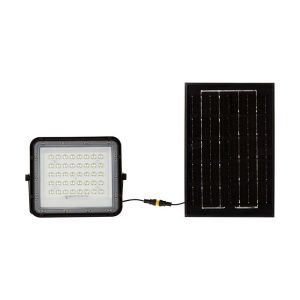 Naświetlacz LED Solarny V-TAC 6W Pilot AUTO Timer IP65 Czarny 4000K 400lm 915588 Naświetlacz LED Solarny V-TAC 6W Pilot AUTO Timer IP65 Czarny 4000K 400lm 915588