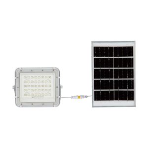 Naświetlacz LED Solarny V-TAC 6W Pilot Timer IP65 Biały 6400K 400lm 915577 Naświetlacz LED Solarny V-TAC 6W Pilot Timer IP65 Biały 6400K 400lm 915577