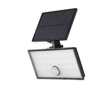 Naświetlacz LED solarny z czujnikiem czarny LED 8W 800lm IP65 Rabalux 913859 Naświetlacz LED solarny z czujnikiem czarny LED 8W 800lm IP65 Rabalux 913859