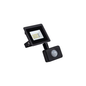 Naświetlacz LF z czujnikiem czarny LED 10W 800lm 4000K IP44 Miledo 896529 Naświetlacz LF z czujnikiem czarny LED 10W 800lm 4000K IP44 Miledo 896529