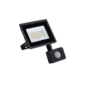 Naświetlacz LF z czujnikiem czarny LED 20W 1700lm 4000K IP44 Miledo 896666 Naświetlacz LF z czujnikiem czarny LED 20W 1700lm 4000K IP44 Miledo 896666
