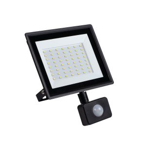 Naświetlacz LF z czujnikiem czarny LED 50W 4500lm 4000K IP44 Miledo 897060 Naświetlacz LF z czujnikiem czarny LED 50W 4500lm 4000K IP44 Miledo 897060